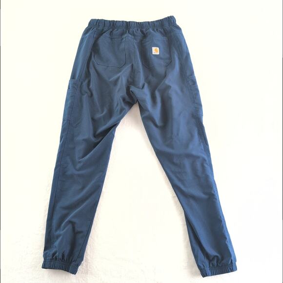 Carhartt Force Cross Flex Jogger Scrubs Women's Size Med Navy - Picture 9 of 10